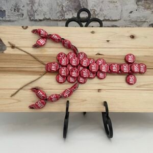 Lobster Bottlecap Art