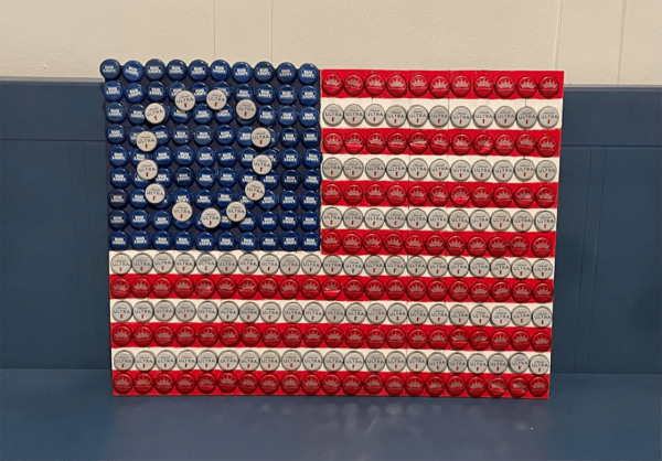 Bottlecap United States Flag
